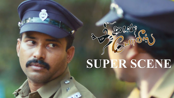 Thirudan Police Super Scene |எந்த வேலையையும்  நேசிச்சு செய்யணும் அதை கேவலமா நினைக்க கூடாது | Dinesh|