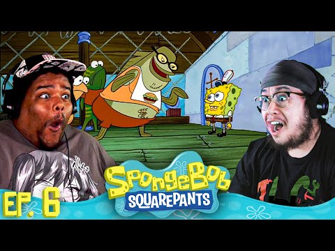 BUBBLE BASS!! | Spongebob Season 1 Episode 6 GROUP REACTION
