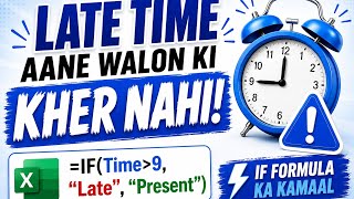 Time tracker function in excel sheet 