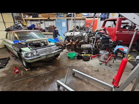 1962 Oldsmobile F85 Pt. 1: Powertrain Removal