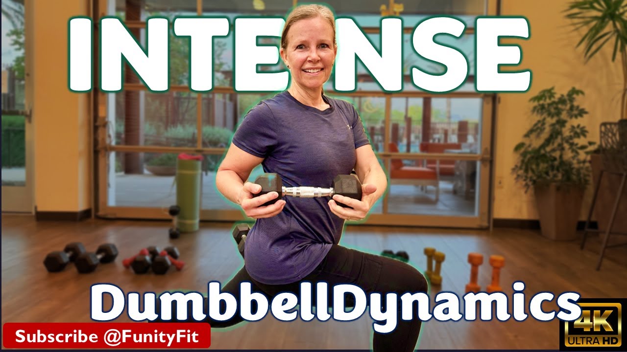 45-Min Full Body Strength: DumbbellDynamics Sculpt & Tone 🔥 | Total Body Home Workout | FunityFit