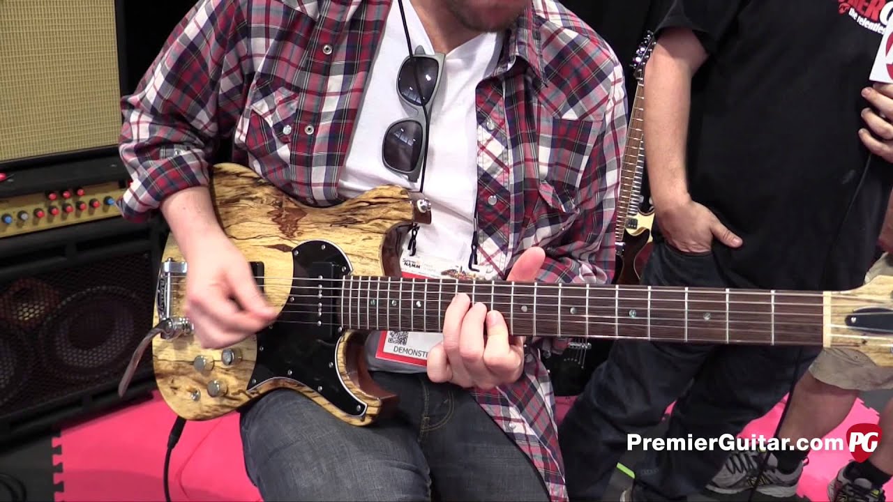 SNAMM '15 - BA Ferguson Guitars SMT & Unitas Guitars Grifter Demos