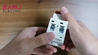 DC 1000V 1P 2P 3P 4P Solar Mini Circuit Breaker Overload Protection