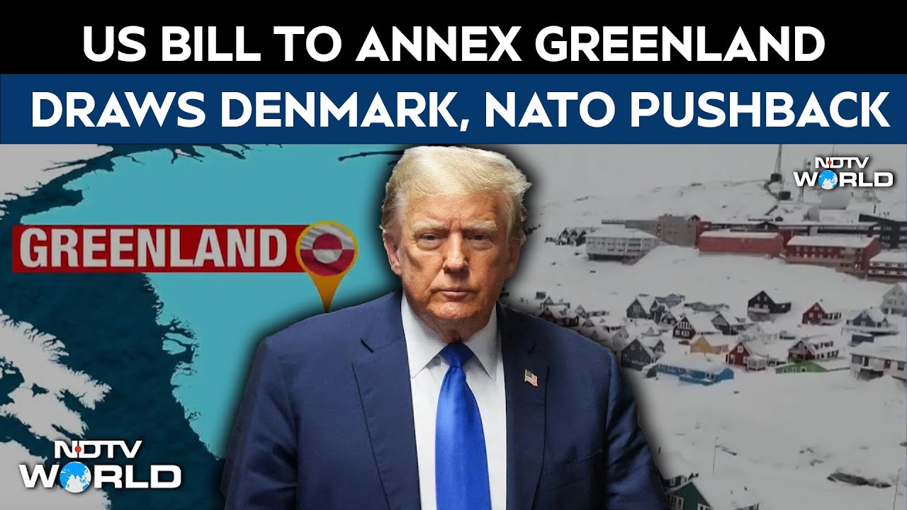 NATO On Greenland | Greenland In Crosshairs: US Bill to Annex Greenland Draws Denmark, NATO Pushback