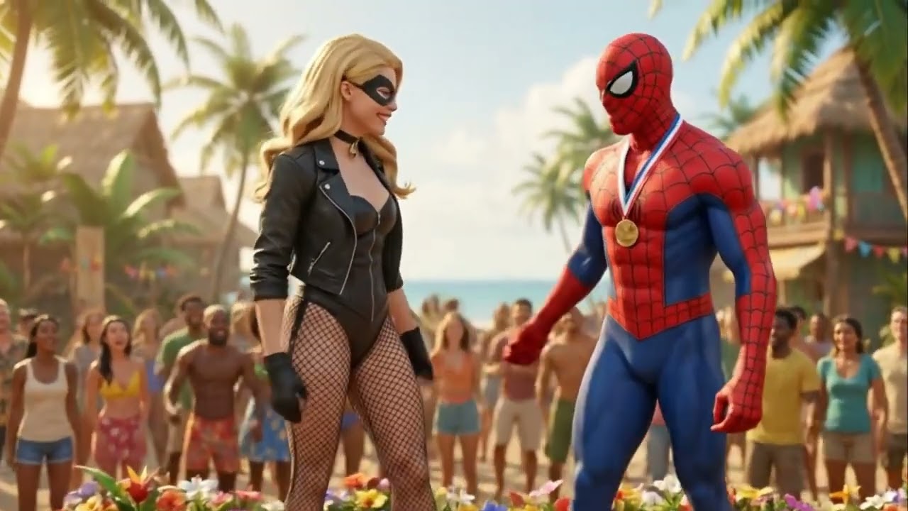 🐲🐓SPIDERMAN Wins 👀The Magic Rooster Racing Championship - Epic Racing Challenge🫵🏻