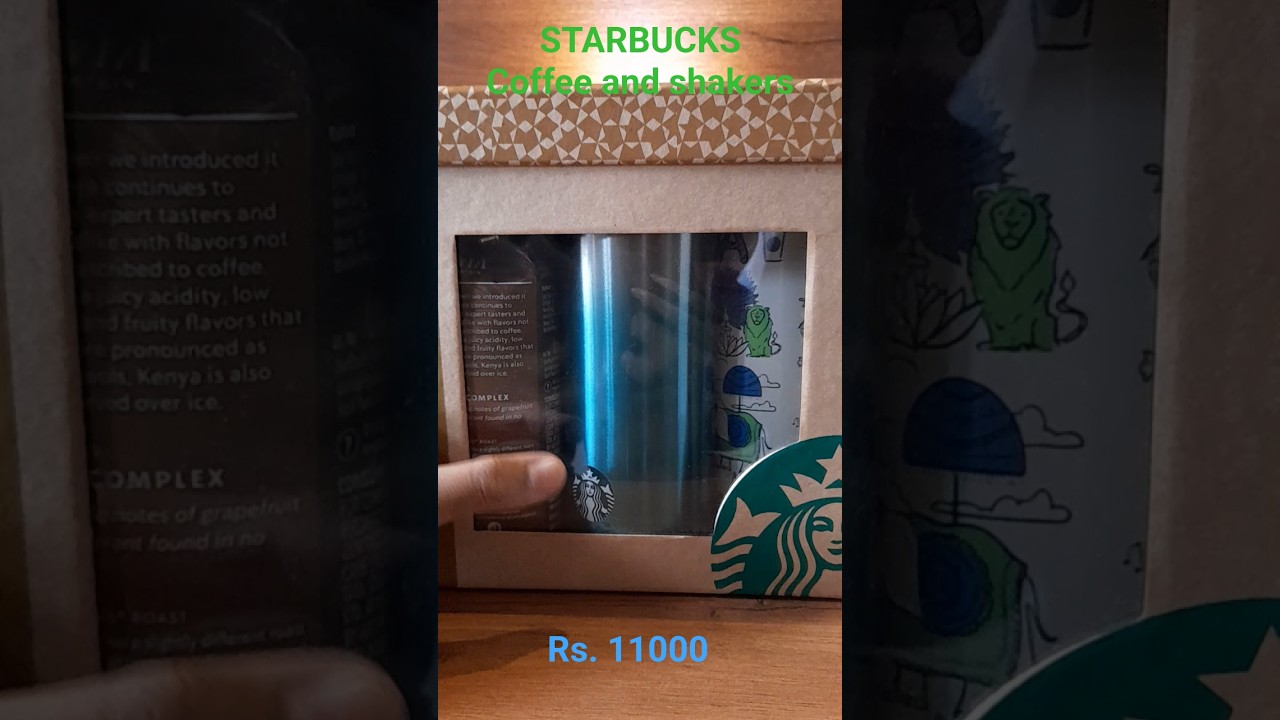 Starbucks Coffee And shakers Pack || Unboxing || UNBOXify