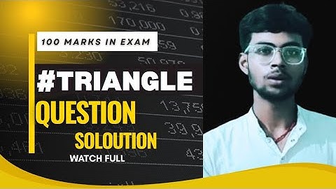 Question practice triangle class 9th | Triangle question class 9th | #education #triangle #ncert 