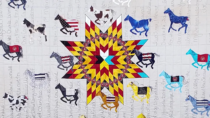 Susan Hudson makes a star quilt - Bonus video from...