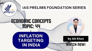 IAS/UPSC: Inflation Targeting in India Explained