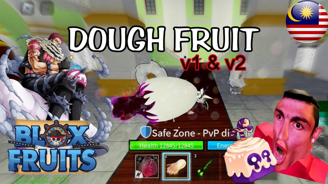 review dough fruit v1 dan v2 di blox fruit Malaysiaroblox bloxfruits malaysia YouTube