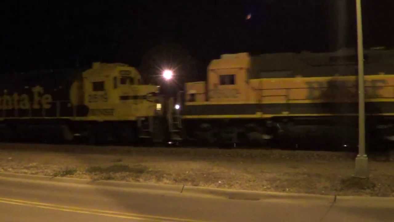 **RARE CATCH!** BNSF SD32ECO on Westbound Manifest