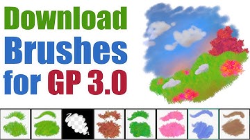 Download Free Updated Brush Pack for Blender Grease Pencil 3.0