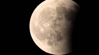 Total Lunar Eclipse (Partial in this video) 2015-04-04