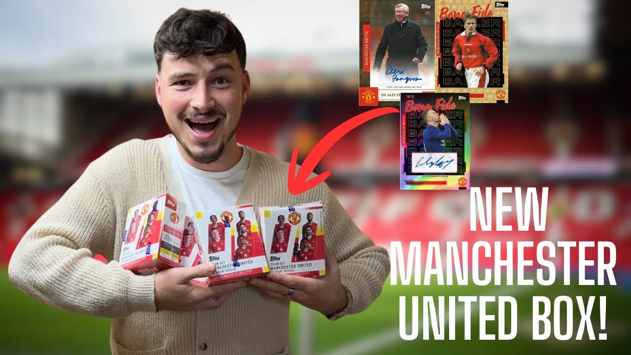 AN AUTO IN EVERY BOX! OPENING TOPPS MANCHESTER UNITED TEAM SETS!