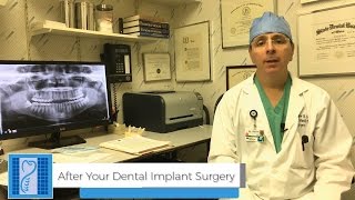 Instructions For After Your Dental Implant Procedure
