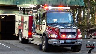 Langley Township Fire Department - Engine 7 Responding