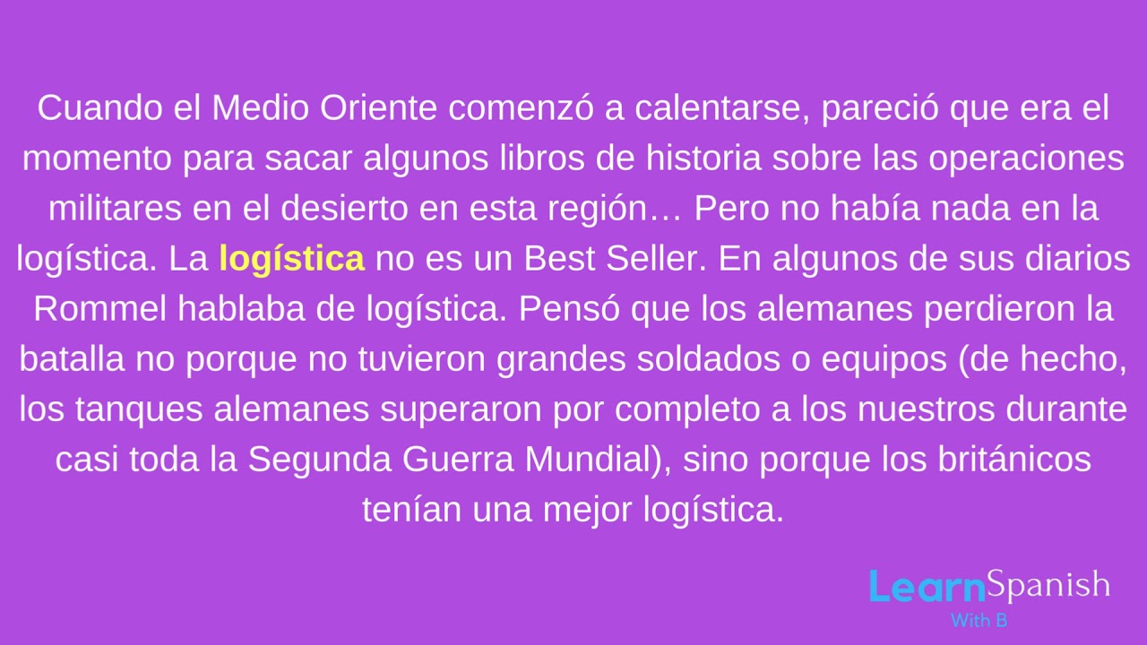 Learn Spanish through reading |Upper Intermediate - Advanced