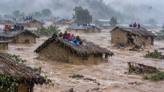 This is Himalayan Village || During the Heavy Rainy Season |Daily Activities People in Village Life