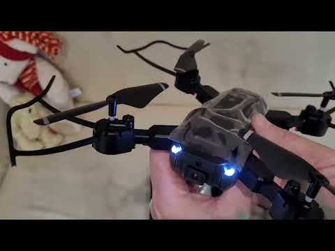 Дитячий Квадрокоптер з камерою Q6/S60 MAX – дрон 4K HD FPV – до 20 хв. польоту + (2 акумулятори), видео 1