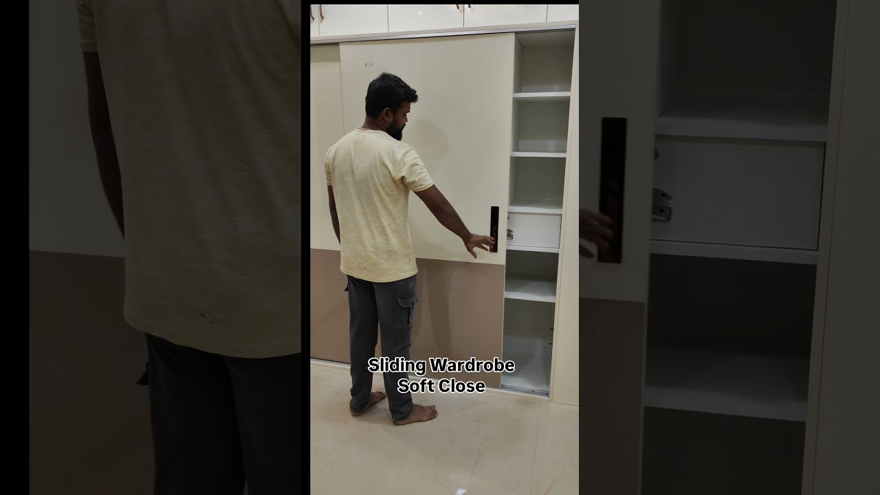 Smooth sliding, soft closing & stylish wardrobes Upgrade your home with Decor & Design Modular