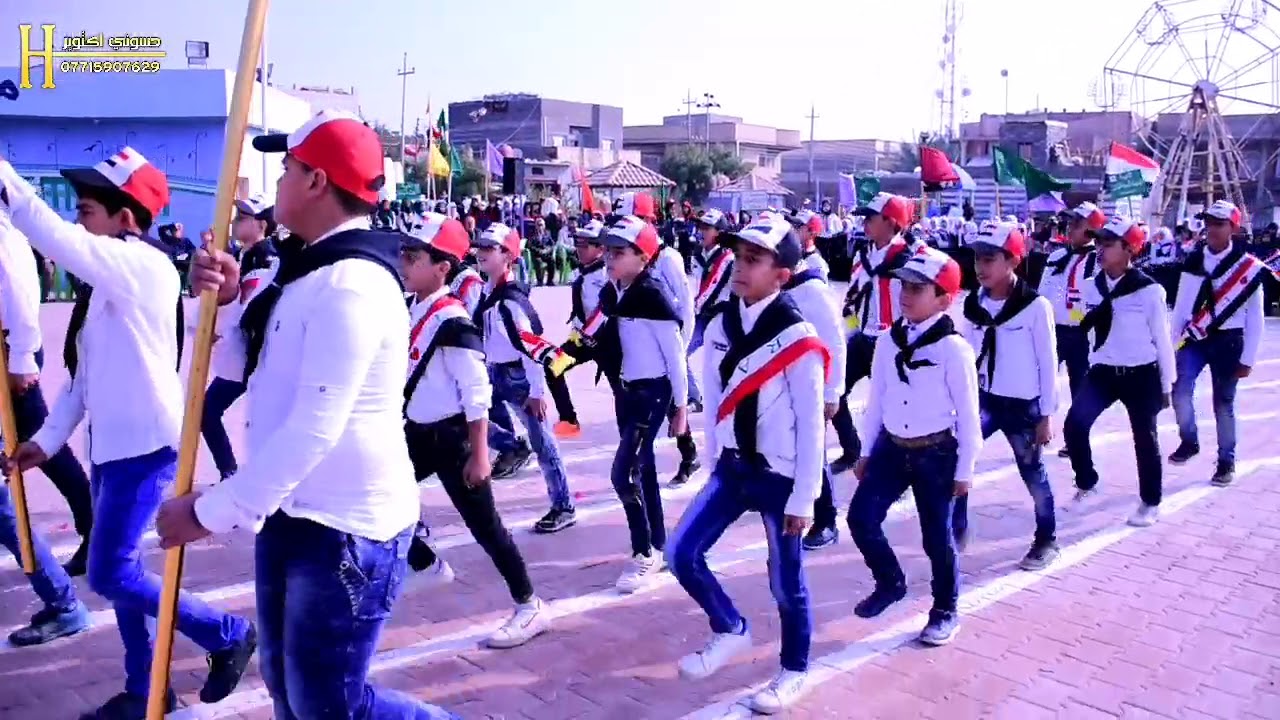#المسيرة #الكشفيه #الكبرى. لطلاب وطالبات المدارس الثانويه والمتوسطة والاعداديه لقسم #تربيه #المدينه