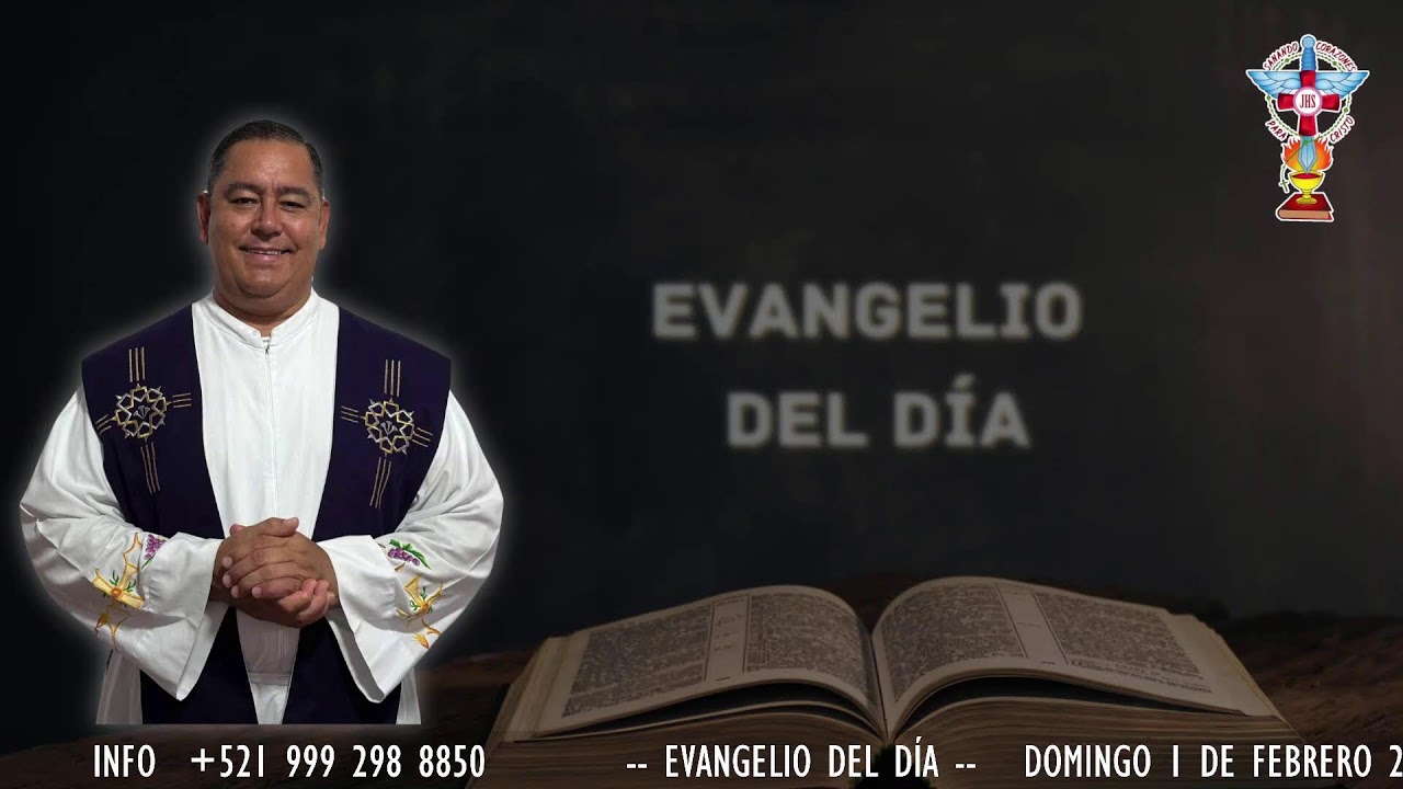 EVANGELIO DEL DIA. DOMINGO 1 DE FEBRERO 2026. - YouTube