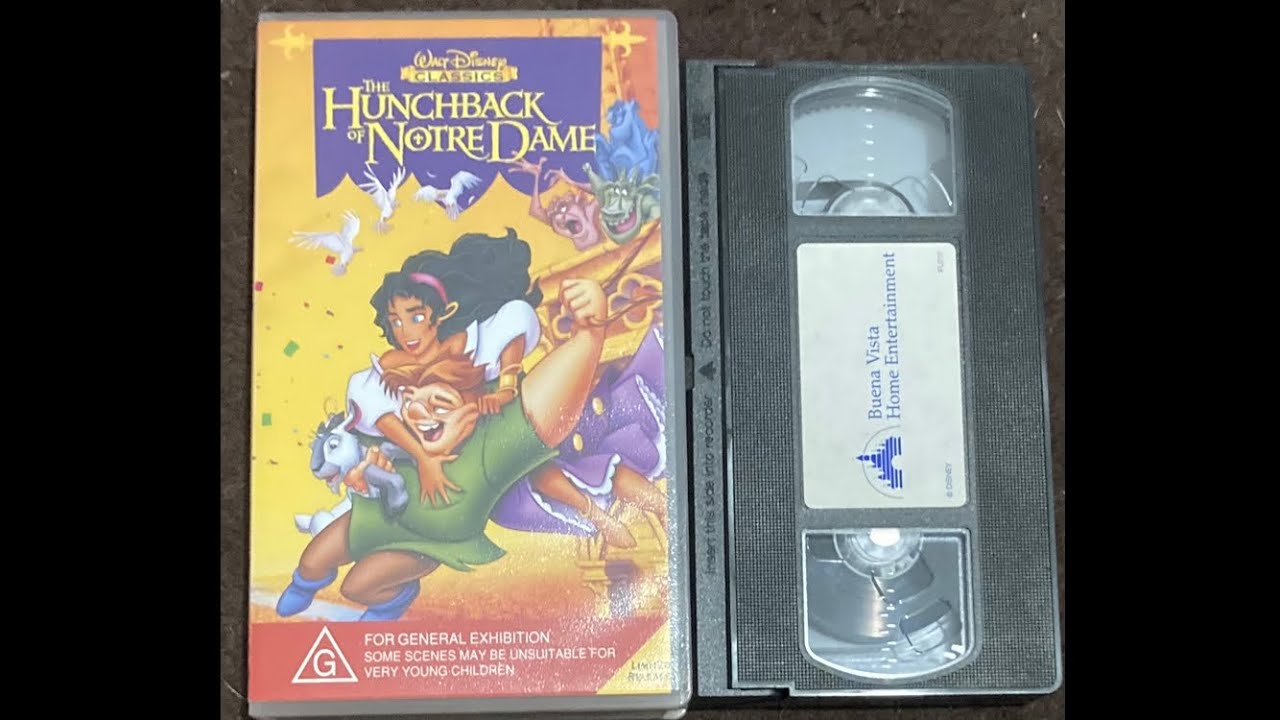 Opening to The Hunchback of Notre Damn 1997 VHS