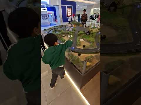 mini remote control diorama "wheely town" #shorts
