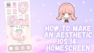 How to Make an Aesthetic IOS14 Home Screen with Widgets (ft. Love Nikki)