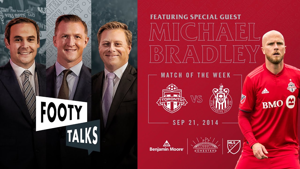 Michael Bradley talks rehab, team training & social injustice issues  | TFC x Footy Talks Live