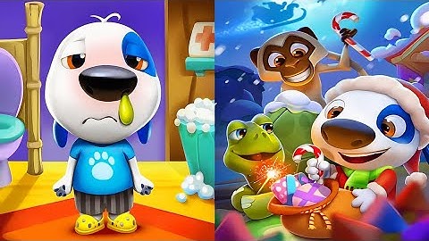 New Update Christmas Vibes||My Talking Hank: Islands - Gameplay (Android, iOS Game) #tomhappy 