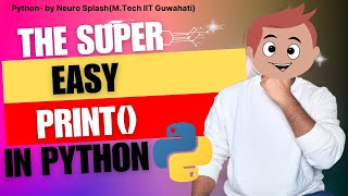 Everything that you should know about print() function in python