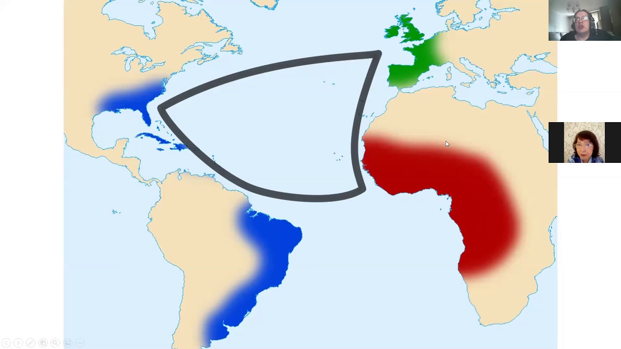 Треугольная торговля это в истории 8 класс