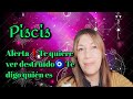 PISCIS ALERTA 🚨 TE QUIERE VER DESTRUIDO🧿🕷 TE DIGO QUIEN ES 👁