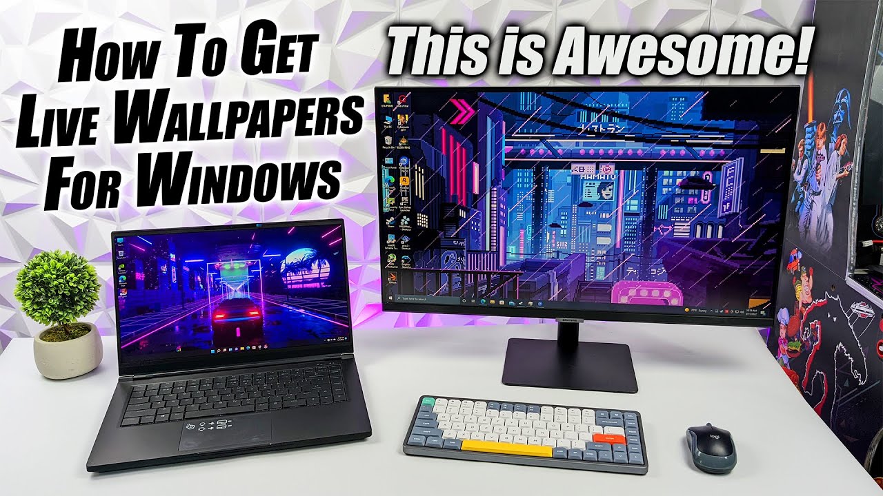 Amazing Animated Desktop Wallpapers! Use Live Wallpapers With Windows 11 Or 10