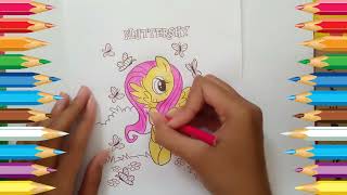 My Little Pony Coloring Book Fluttershy | Coloring Page for Kids screenshot 4