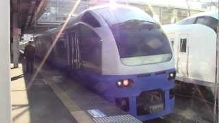 E653系常磐線特急 フレッシュひたち25号 勝田駅発車@2013.1.13