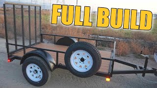 Building a Better Utility Trailer - Don't buy junk, build your own