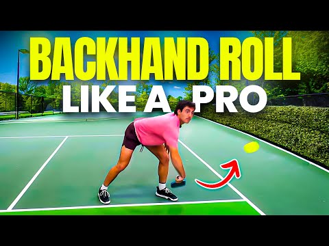 How to Master the Backhand Roll in Pickleball