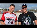 Clearwater Beach 2021 Super Bowl LV - ESPN Celebrity Flag Football Game NFL / WWE - I MET THE MIZ