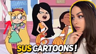 Try Not To Get Disturbed From These SUS Cartoon Moments - Reaction!