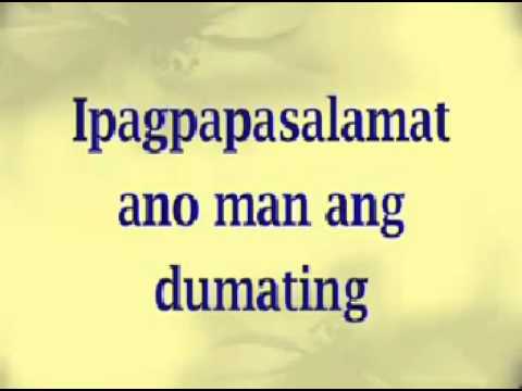 MCGI praising songs