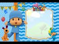 INVITACION DE POCOYO ANIMADA EN POWERPOINT PARA ABRAHAM