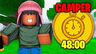 Speedrunning with the CAMPER CLASS in 99 Nights in The Forest...