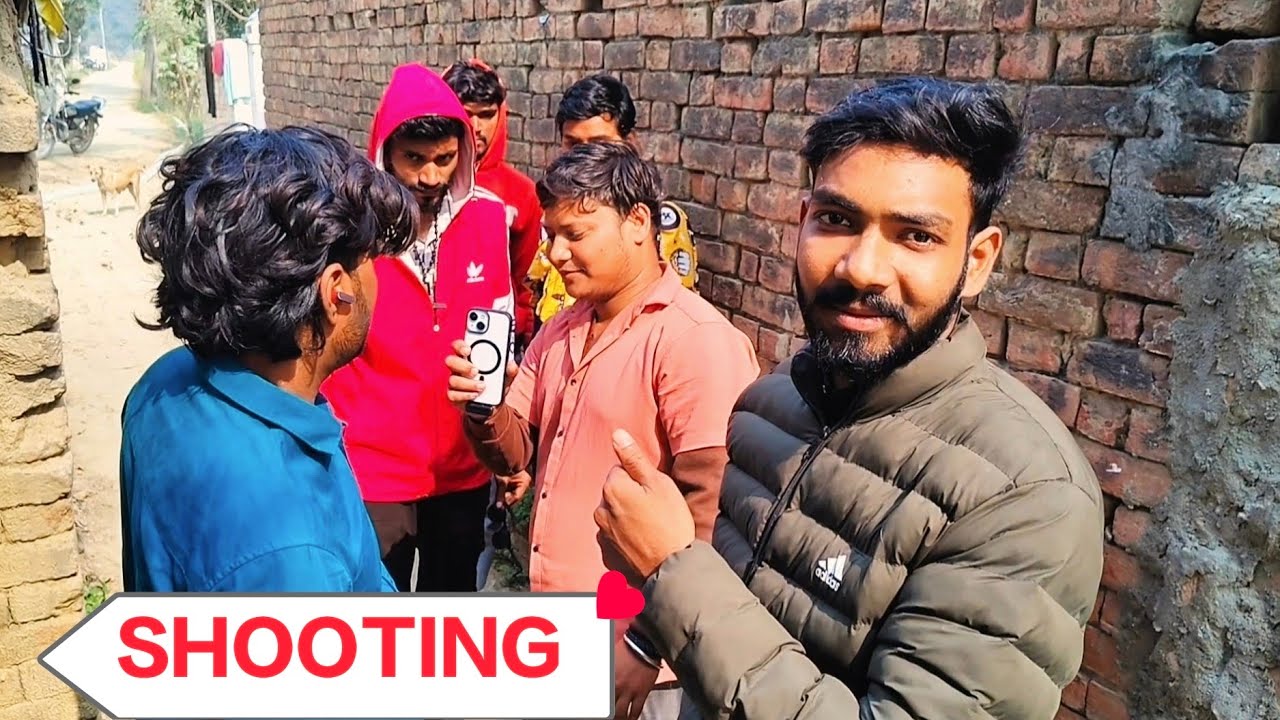 Comedy video की शूटिंग कैसे करते हैं  #trending #viral #new #dehati #shootingtime #india #funny #fun