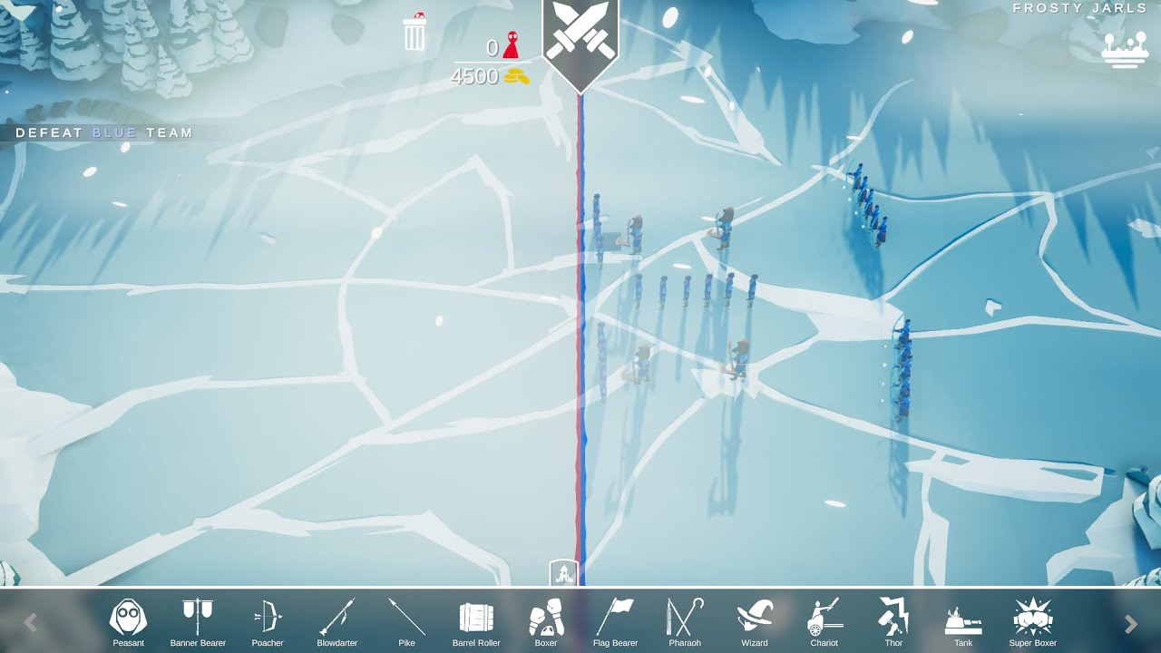 Beating the Hardest TABS level.. (FROSTY  JARLS)