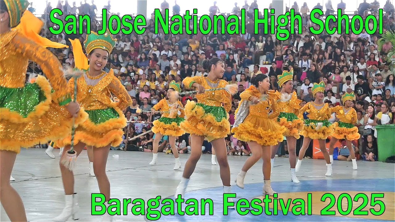 San Jose National High School Drum & Lyre #baragatanfestival2025 #palawanevents