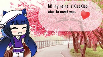 Hi!  My name is XiaoXiao