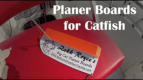 How to Catch Catfish with Planer Boards - Learn To Use Planer Boards for Catfish