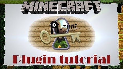 AUTHME PLUGIN || tutorial [Nederlands/Dutch]